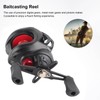 7.2:1 High Speed Baitcasting Reel Lightweight 18+1BB Magnetic Brake Fishing