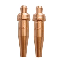 ALLZSMOOTHLY 2-3-101 Acetylene Cutting Torch Tips,Fit Victor Style,Pack of 2
