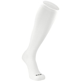 TCK Prosport Performance Tube Socks (White, Medium)