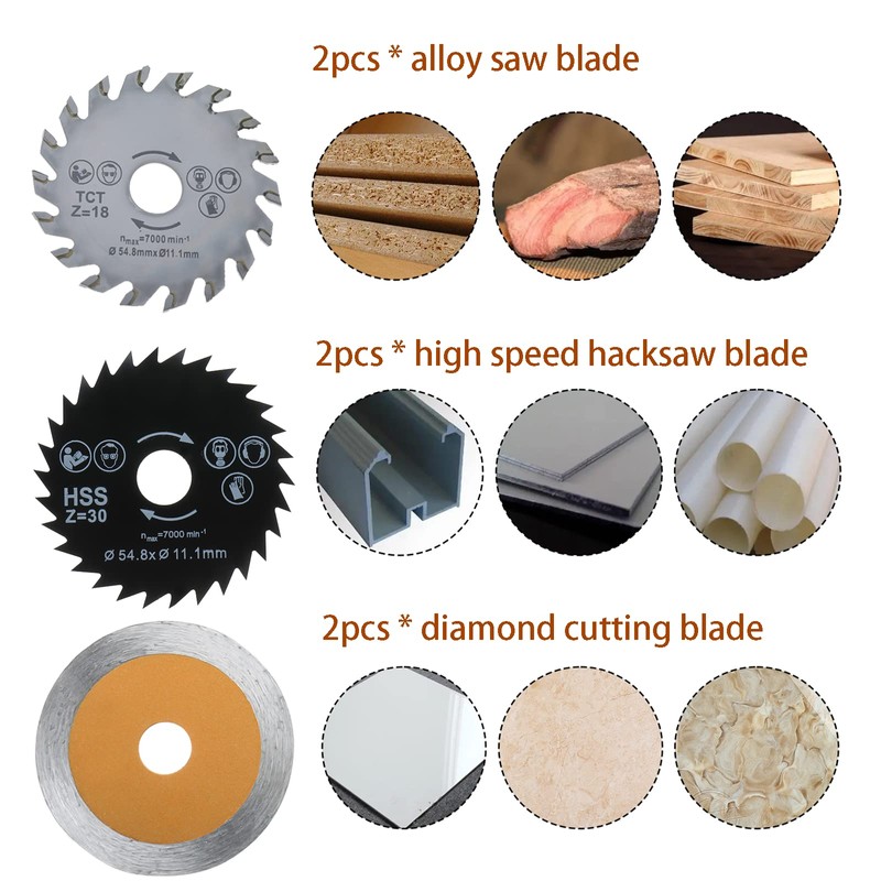 Mini Circular Saw Set Professional Multifunctional Circular Saw Machine Set