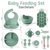 O'doe Baby Weaning Set – 15 Pcs Silicone Baby Feeding