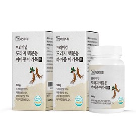 The Healthy Dream McMoon-dong Bellflower, Rowan, and Kamanjung health pills 100g, 2 pieces / 더건강드림 맥문동 도라지 마가목 까마중 건강환 100g, 2개