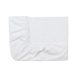 ESSIX D 68-10001-526013 SXU Cotton sateen fitted sheet, White 140 x 200 cm