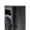 Comfort Zone Oscillating Desktop Heater with Remote Control for Indoor