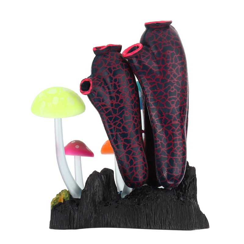 Fish Tank Landscaping Simulation Mushroom Sea Tree Silicon Aquarium Simulation