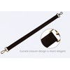 24.8” Leather Replacement Strap for Handbags Shoulder Bag with Metal