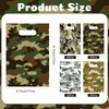 Xuniea 100 Pcs Camo Party Favor Bags Bulk Camouflage Goody