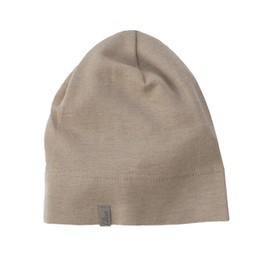 Lilano, Children's / Baby Beanie Hat, 70% Wool (kbT), 30% Silk, 210 g/m², sand