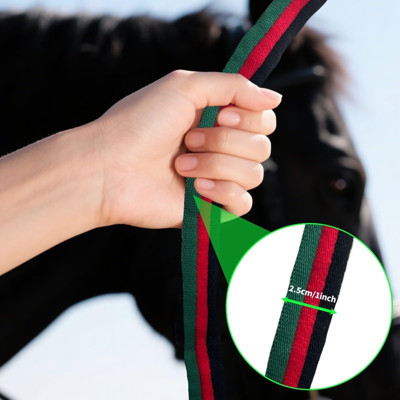 Lunge Line for Horse, Premium Equine Lunge Line with Swivel