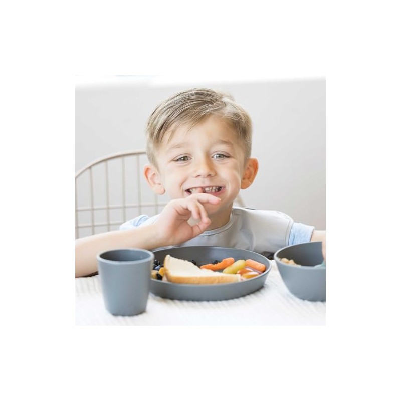 Tiny Twinkle Plastic Tableware - BPA Free Plate for Kids