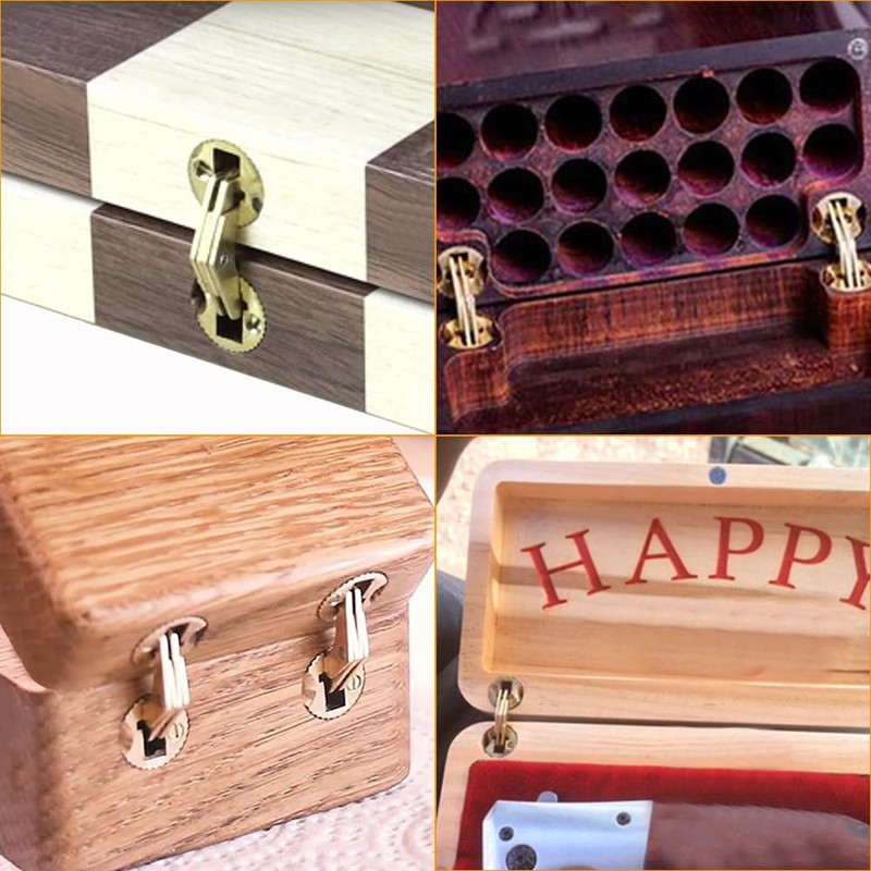 BE-TOOL Hinge, 12mm Brass Invisible Hinge Pure Copper Hidden Concealed