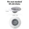 Wokdada Sink Drain Strainer, Reversible No Clog Mesh Kitchen Sink