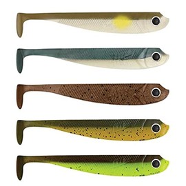 Lieblingsköder Rubber Fish 7 cm – 5 Fishing Lures, Colour Favourite Bait: Natural Classics