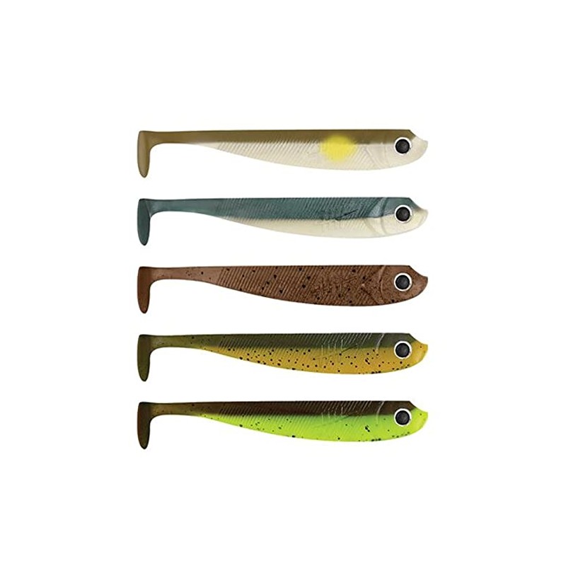Lieblingsköder Rubber Fish 7 cm – 5 Fishing Lures, Colour