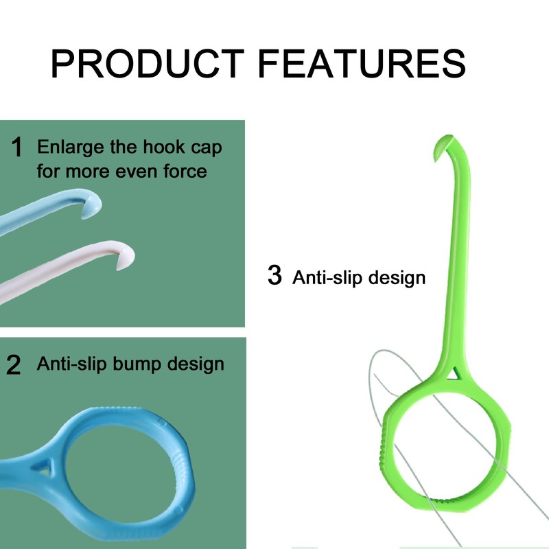 Maoerdental 5PCS Aligner Removal Tool, Pink Clear Aligner Remover Tools