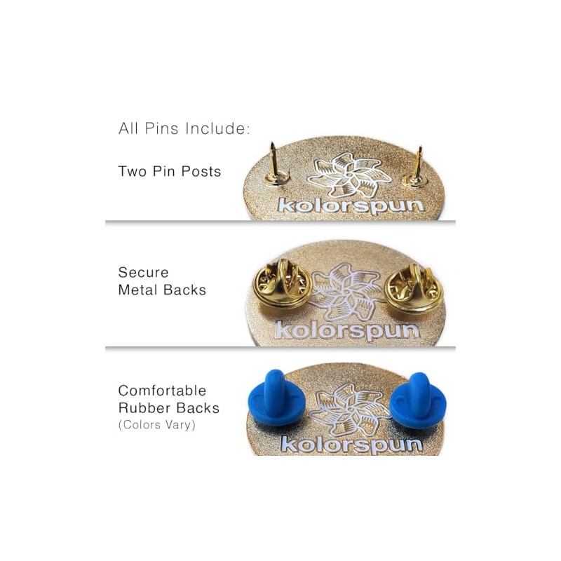 Kolorspun Patchwork Turtle Enamel Lapel Pin