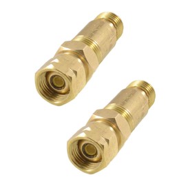 LDEXIN 2pcs Torch Mount Flashback Arrestors Acetylene/Fuel Gas Safety Valve Flame Buster Check Valve