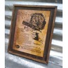 Colt 1911 Pistol Advertisement - Wooden Sign