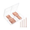 Mr. Pen- Nail Assortment Kit, 600 Pcs, 4 Sizes, Rose