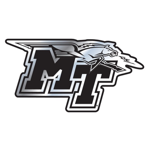 Craftique Middle Tennessee Magnet (Chrome MT Magnet (), 6 in)