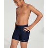 LEAO Youth Boys' Swim Jammers Solid Swimsuit Square Leg Swimming