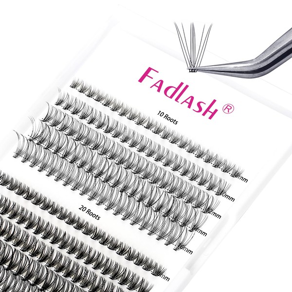 DIY Lash Clusters 10D+20D DIY D Curl Lashes Clusters with