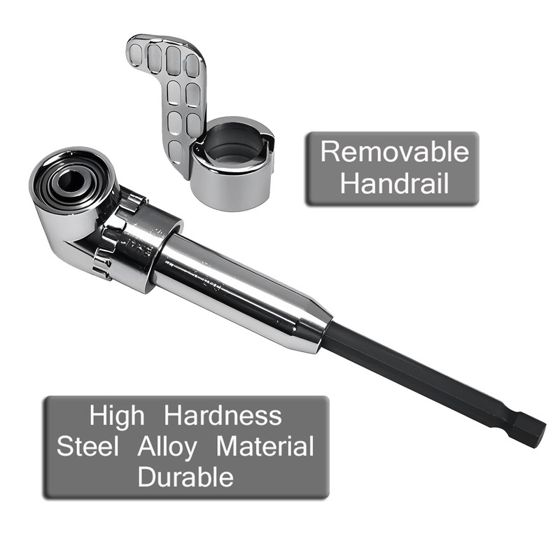 KAFENDA 2 PACK 105 Degree Right Angle Drill Adapter Hex