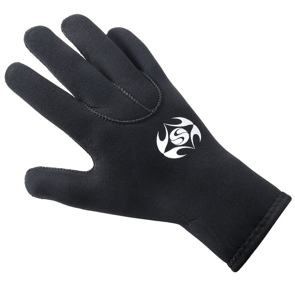 PAWHITS 3mm Neoprene Scuba Diving Gloves Non-Slip Thermal Diving Snorkeling Swimming Aquagym Gloves Perfect for Men Women