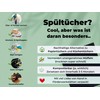 Grünschloss Dish Cloths Black (5X) Swedish Dish Cloths Washable -