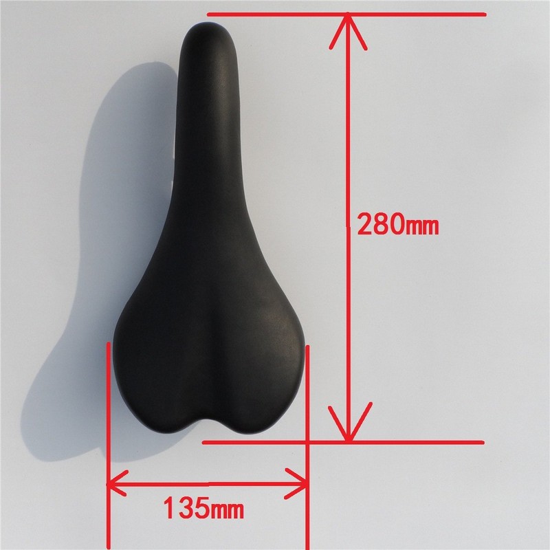 ZHIQIU Bicycle Soft Saddle Bike Color Seat Cushion Saddle Ergonomic