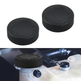 GAOLAOSY 21712-79900 Car Engine Radiator Coolant Water Tank Reservoir Cap, Engine Cooling System Overflow Expansion Bottle Cap, Car Radiator Cover Replacement Compatible with Most Models (2PCS)