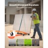 1800 Lbs Load Capacity Drywall Cart Dolly Steel Panel Truck