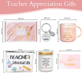 UAREHIBY Teacher Christmas Gifts for Women - Teacher Appreciation Gifts - Funny Teacher Appreciation Week Gifts - Valentine's Day - Retirement Gifts for Teacher
