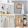 PEAKTOP Door Hooks for Hanging, Door Hooks, Set of 4,