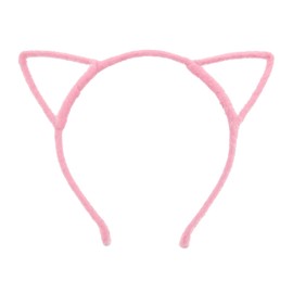 Bonnie Z. Leonardo Furry Cat Ears Headband Pink
