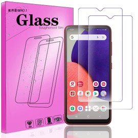 [2 Pack] Glass Film for Galaxy A22 5G /SC-56B Tempered Protective Glass for Galaxy A23 5G SCG18 LCD Protective Film for Galaxy A22 5G /SC-56B [Japan Asahi Glass Material AGC Products 9H Hardness