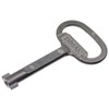 ecomserv Control Cabinet Key with Double Bit and Hollow Mandrel