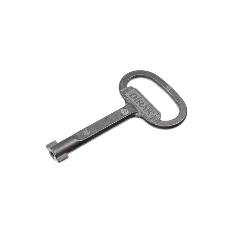 ecomserv Control Cabinet Key with Double Bit and Hollow Mandrel
