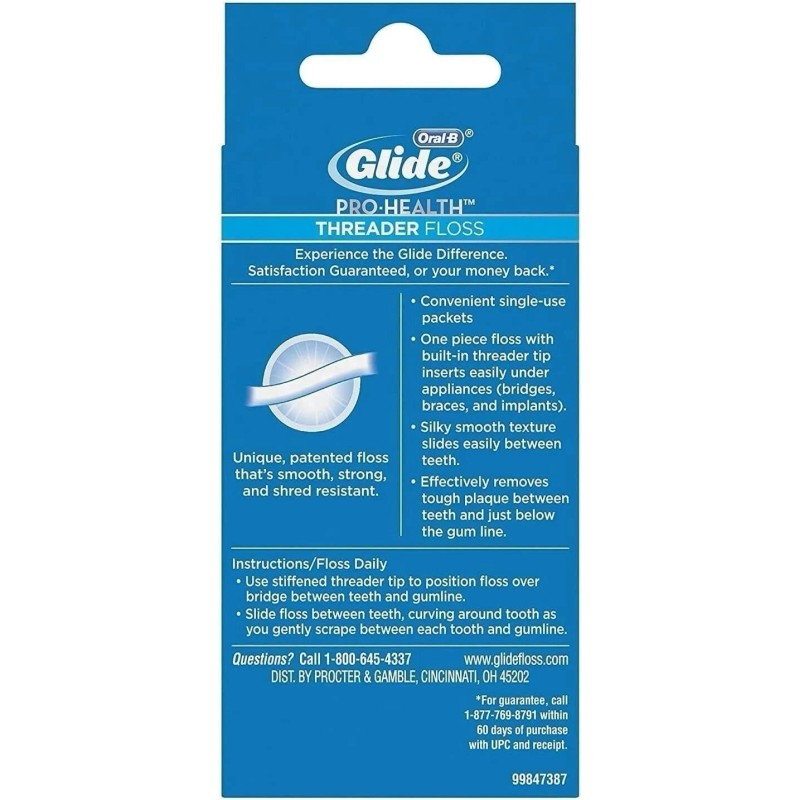 Oral-B Oral B Glide Pro-Health Dental Threader Floss 30ct