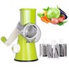 X Home Rotary Cheese Grater for Kitchen, Shredder with 3