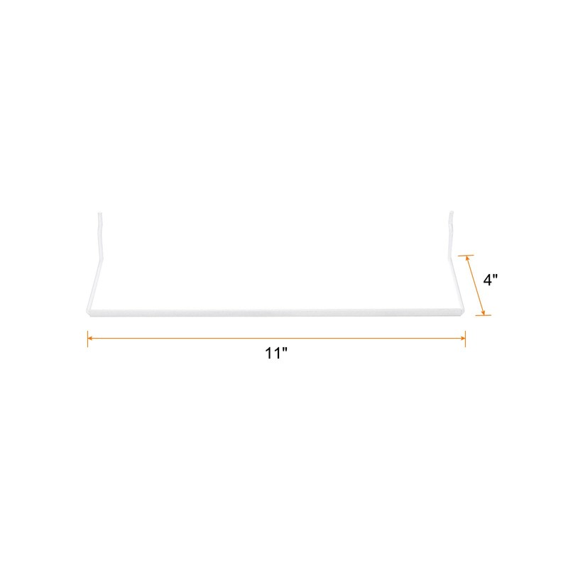 sourcing map 4pcs Pegboard Paper Towel Holder 11" Metal Peg