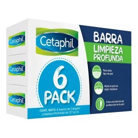 Cetaphil Barra Dermolimpiadora Sixpack Sensible Día Noche