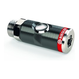 Riegler RIEGLER NW 7.4 G3/8AG Push Button Safety Coupling