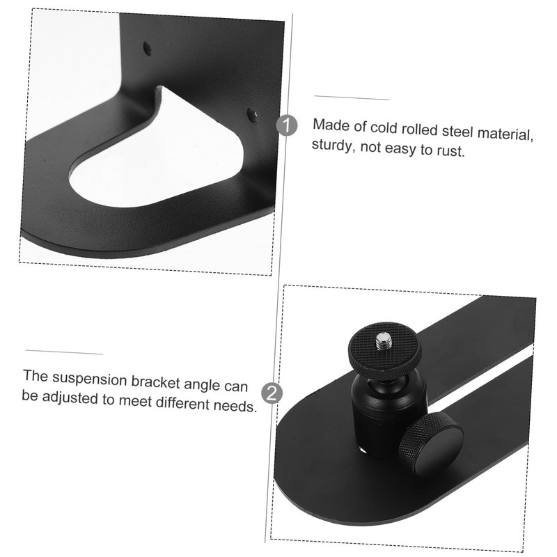 KOMBIUDA Adjustable Projector Stand Bracket Rotatable Wall Mount for Projectors