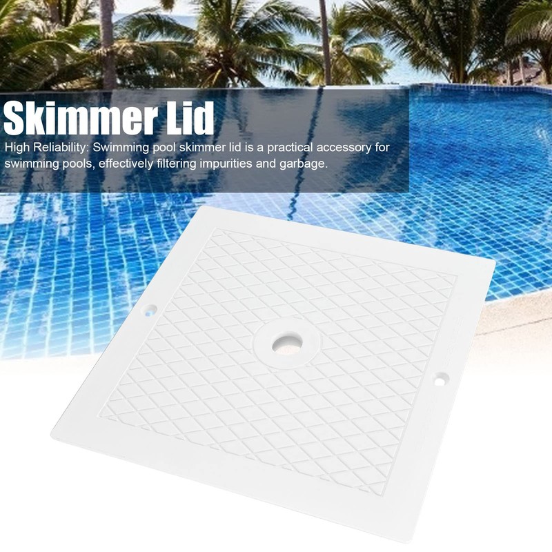 Pool Skimmer Cover High Reliability Effective Filtration Square Skimmer Cover