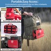 Comprehensive First Aid Kit, Premium Emergency Trauma Kits with Shoulder