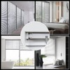 Blind Curtain Non Perforated Bracket,Tool-Free Blinds Bracket Adapters