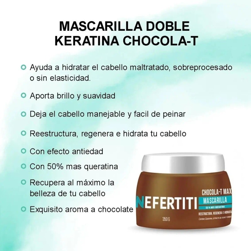Mascarilla Chocola Max Nefertiti 350g
