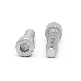 NOLDAR Allen Screws with Cylinder Head Stainless Steel (AISI 304) Including 20 Screws with 20 Nuts and 20 Washers (60 Pieces) - Fully Threaded Screws (M8 x 20 mm)