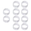 Gind Unthreaded Spacers, Corrosion Resistant Aluminum Alloy Spacers 10 pcs